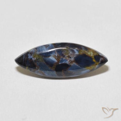 3.36ct طبيعي متعدد الألوان بيترسيت, ماركيز, غير شفاف