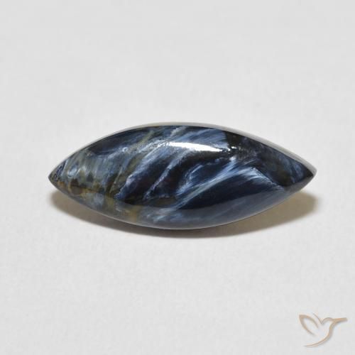 3.61ct طبيعي متعدد الألوان بيترسيت, ماركيز, غير شفاف