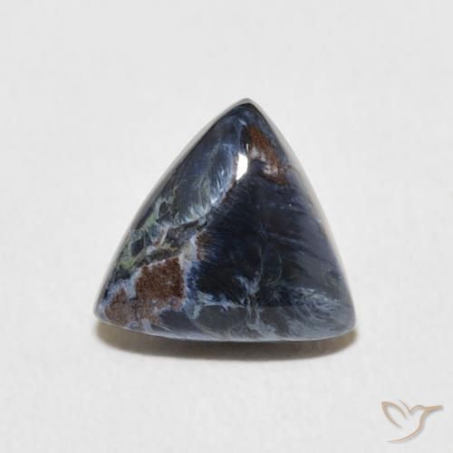 1.30ct طبيعي متعدد الألوان بيترسيت, مثلثى, غير شفاف