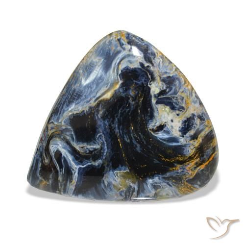 43.05ct متعدد الألوان بيترسيت, شكل الكمثرى, غير شفاف