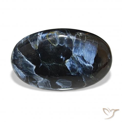 19.51ct متعدد الألوان بيترسيت, بيضوي, غير شفاف