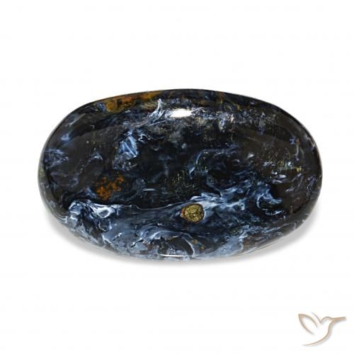 21.65ct متعدد الألوان بيترسيت, بيضوي, غير شفاف