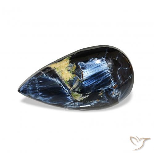 9.08ct متعدد الألوان بيترسيت, شكل الكمثرى, غير شفاف