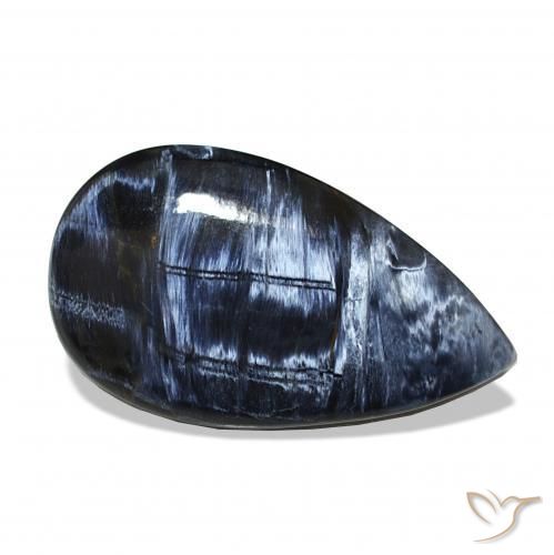 6.31ct متعدد الألوان بيترسيت, شكل الكمثرى, غير شفاف