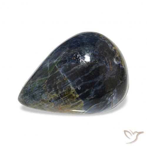 6.23ct متعدد الألوان بيترسيت, شكل الكمثرى, غير شفاف