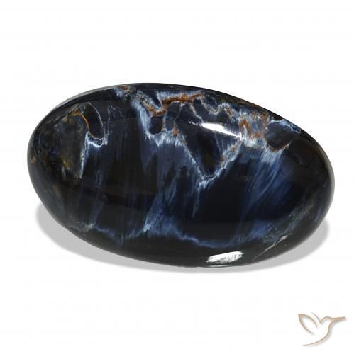 بيترسيت متعدد الألوان طبيعي، بيضوي، 7.74 قيراط، غير شفاف