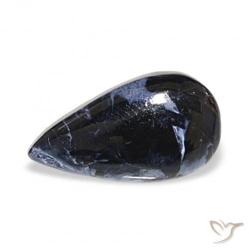 7.18ct متعدد الألوان بيترسيت, شكل الكمثرى, غير شفاف