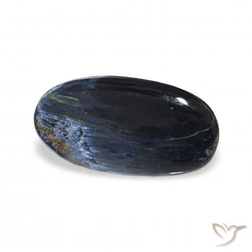 بيترسيت متعدد الألوان طبيعي، بيضوي، 2.89 قيراط، غير شفاف