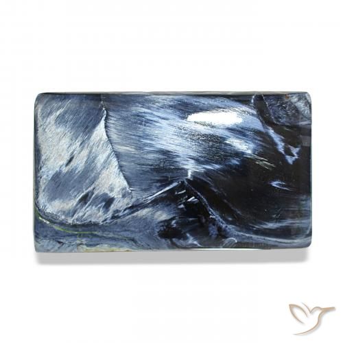 بيترسيت متعدد الألوان طبيعي، باجيت، 13.37 قيراط، غير شفاف