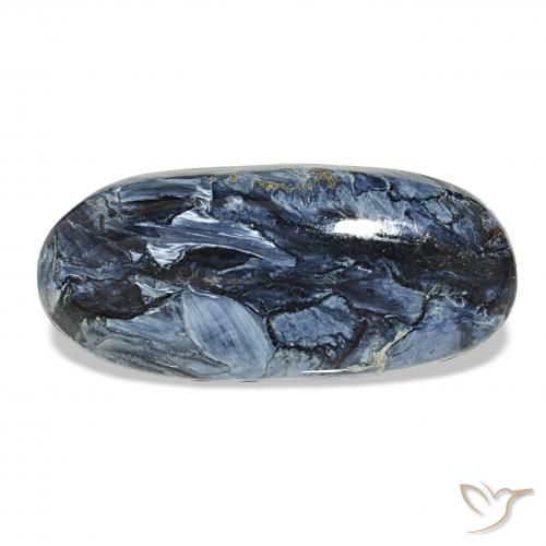 بيترسيت متعدد الألوان طبيعي، بيضوي، 14.82 قيراط، غير شفاف