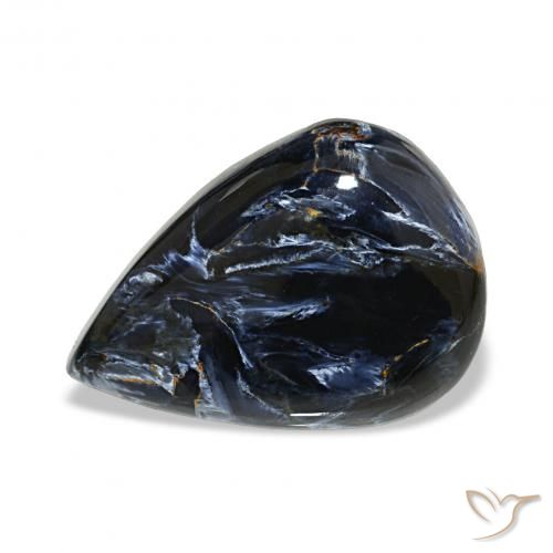 13.22ct متعدد الألوان بيترسيت, شكل الكمثرى, غير شفاف