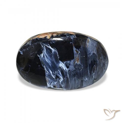 13.82ct متعدد الألوان بيترسيت, بيضوي, غير شفاف