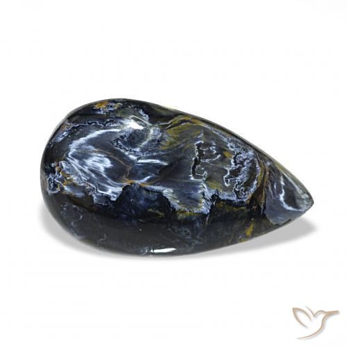 10.32ct متعدد الألوان بيترسيت, شكل الكمثرى, غير شفاف