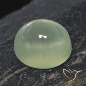 بريهنيت Pale Green  طبيعي، بيضوي، 3.21 قيراط، شفاف