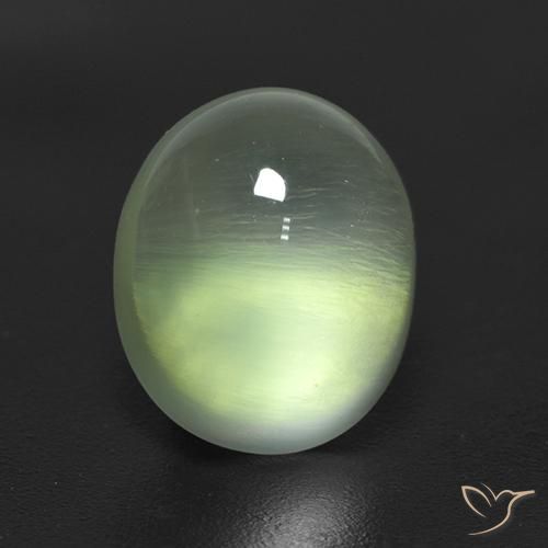 2.72ct طبيعي Yellow Green  بريهنيت, بيضوي, شفاف