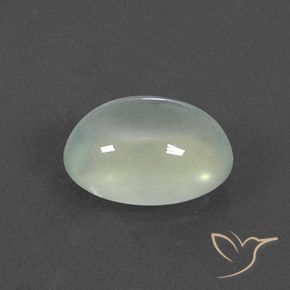 بريهنيت Light Yellow Green  طبيعي، بيضوي، 2.95 قيراط، شفاف