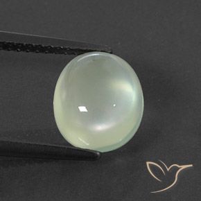 بريهنيت Light Yellowish Green  طبيعي، بيضوي، 2.92 قيراط، شفاف / نصف شفاف