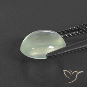بريهنيت Light Yellowish Green  طبيعي، بيضوي، 2.92 قيراط، شفاف / نصف شفاف