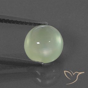 2.37ct طبيعي Pale Green  بريهنيت, بيضوي, شفاف / نصف شفاف