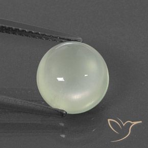 2.83ct طبيعي Warm Light Green  بريهنيت, بيضوي, شفاف / نصف شفاف