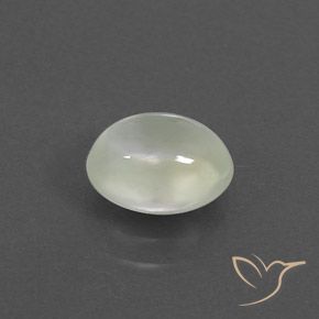 بريهنيت Light Green  طبيعي، بيضوي، 1.70 قيراط، شفاف