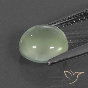 بريهنيت Pale Green  طبيعي، دائري، 1.86 قيراط، شفاف / نصف شفاف