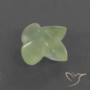 بريهنيت Pale Pear Green  طبيعي، قص وردة، 5.10 قيراط، شفاف / نصف شفاف