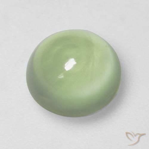 2.66ct طبيعي اخضر فاتح بريهنيت, دائري, شفاف