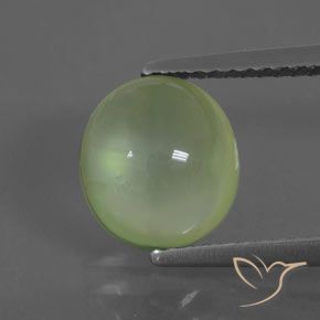 2.43ct طبيعي ليمون اخضر بريهنيت, بيضوي, شفاف