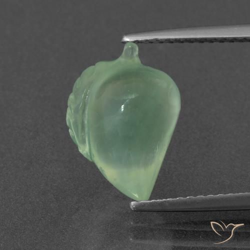 5.57ct طبيعي أخضر أناناسى فاتح بريهنيت, فانسى, نصف شفاف