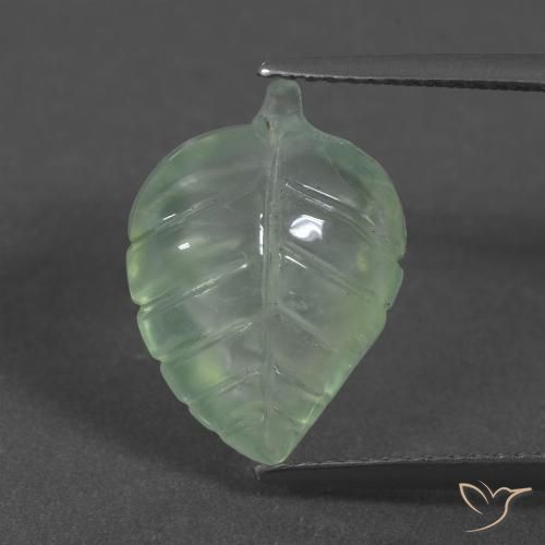 6.02ct طبيعي أخضر أصفر فاتح بريهنيت, فانسى, نصف شفاف
