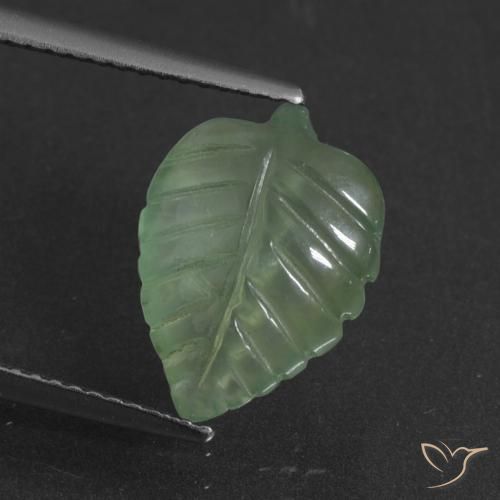 4.40ct طبيعي أخضر أناناسى فاتح بريهنيت, فانسى, نصف شفاف