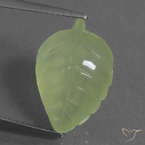 9.17ct طبيعي ليمون اخضر بريهنيت, فانسى, شفاف
