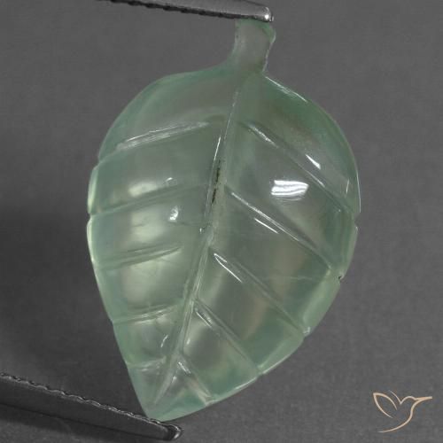 8.54ct طبيعي أخضرالنعناع بريهنيت, فانسى, شفاف