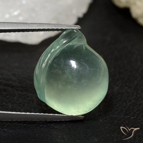 17.83ct طبيعي أخضرالنعناع بريهنيت, فانسى, شفاف