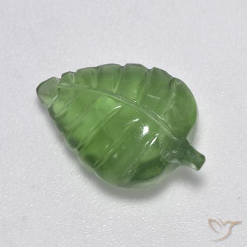 4.66ct طبيعي أخضر متوسط بريهنيت, فانسى, شفاف