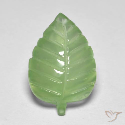 5.85ct طبيعي أخضر مصفر بريهنيت, فانسى, شفاف
