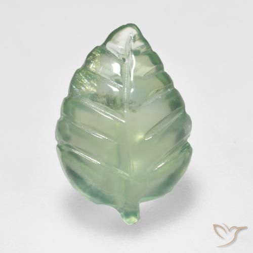 3.70ct طبيعي أخضر أصفر فاتح بريهنيت, فانسى, شفاف
