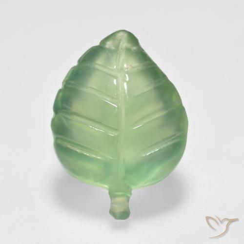 6.06ct طبيعي أخضر كمثرى بريهنيت, فانسى, شفاف