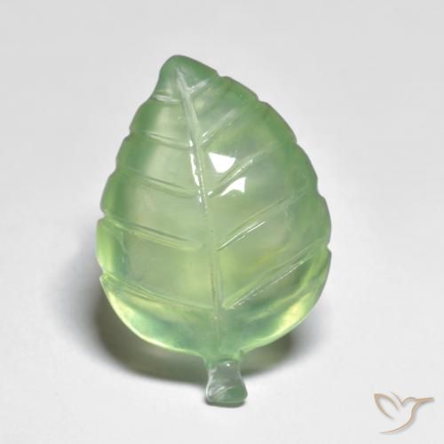9.68ct طبيعي أخضر أصفر بريهنيت, فانسى, شفاف