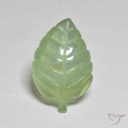 8.05ct طبيعي أخضر متوسط بريهنيت, فانسى, شفاف