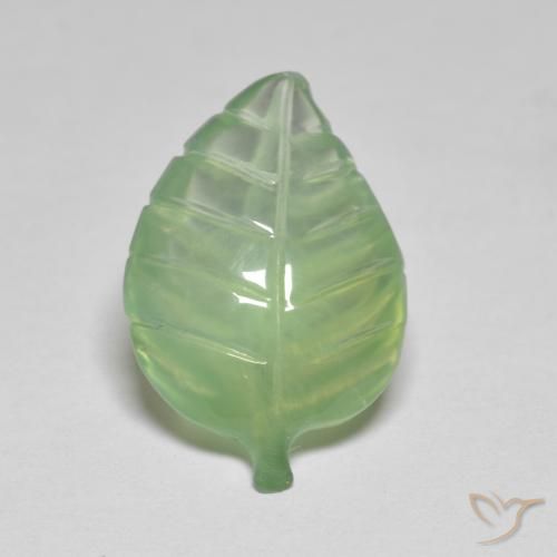 6.77ct طبيعي أخضر ليمونى باهت بريهنيت, فانسى, شفاف