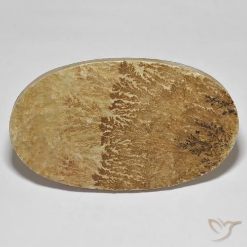 114.72ct طبيعي متعدد الألوان Psilomelane Dendrite, بيضوي, غير شفاف