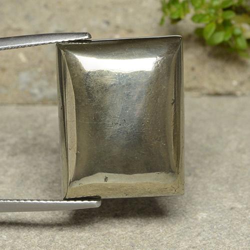 بيريت ذهب طبيعي، باجيت، 38.25 قيراط، غير شفاف