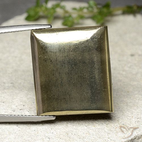 33.54ct طبيعي ذهب بيريت, باجيت, غير شفاف
