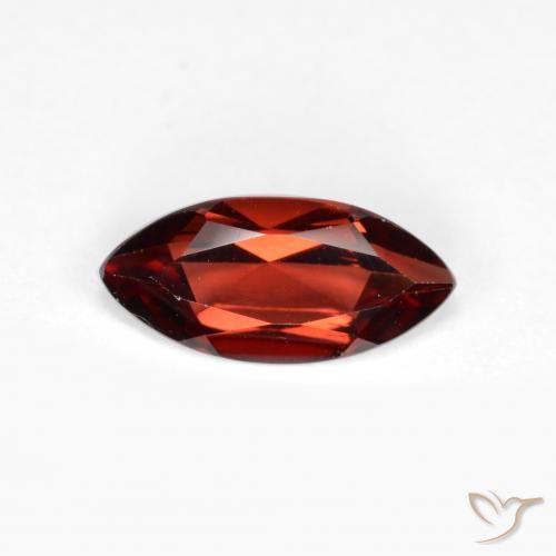 1.09ct طبيعي أحمر ميرلو عقيق بيروب, ماركيز, VVS-VS