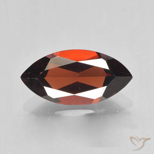 2.09ct طبيعي احمر غامق عقيق بيروب, ماركيز, VVS-VS