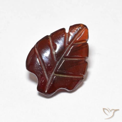 2.48ct طبيعي برتقالى نارى عقيق بيروب, فانسى, نصف شفاف