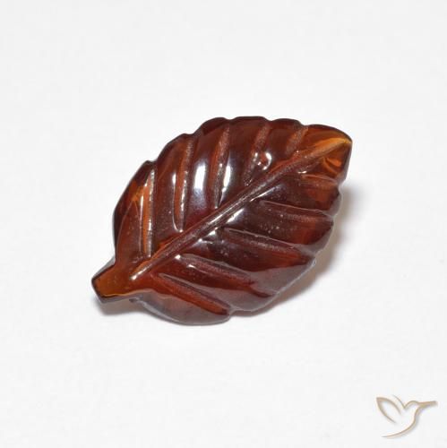 2.28ct طبيعي برتقالى محمر عقيق بيروب, فانسى, نصف شفاف