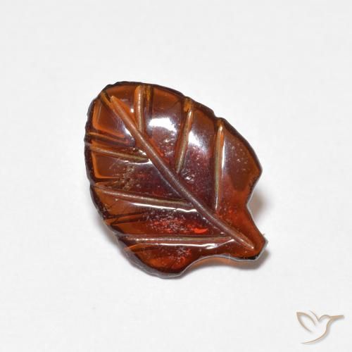 1.71ct طبيعي برتقالى محمر عقيق بيروب, فانسى, نصف شفاف